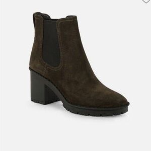 Vince Henderson Suede Ankle Bootie
